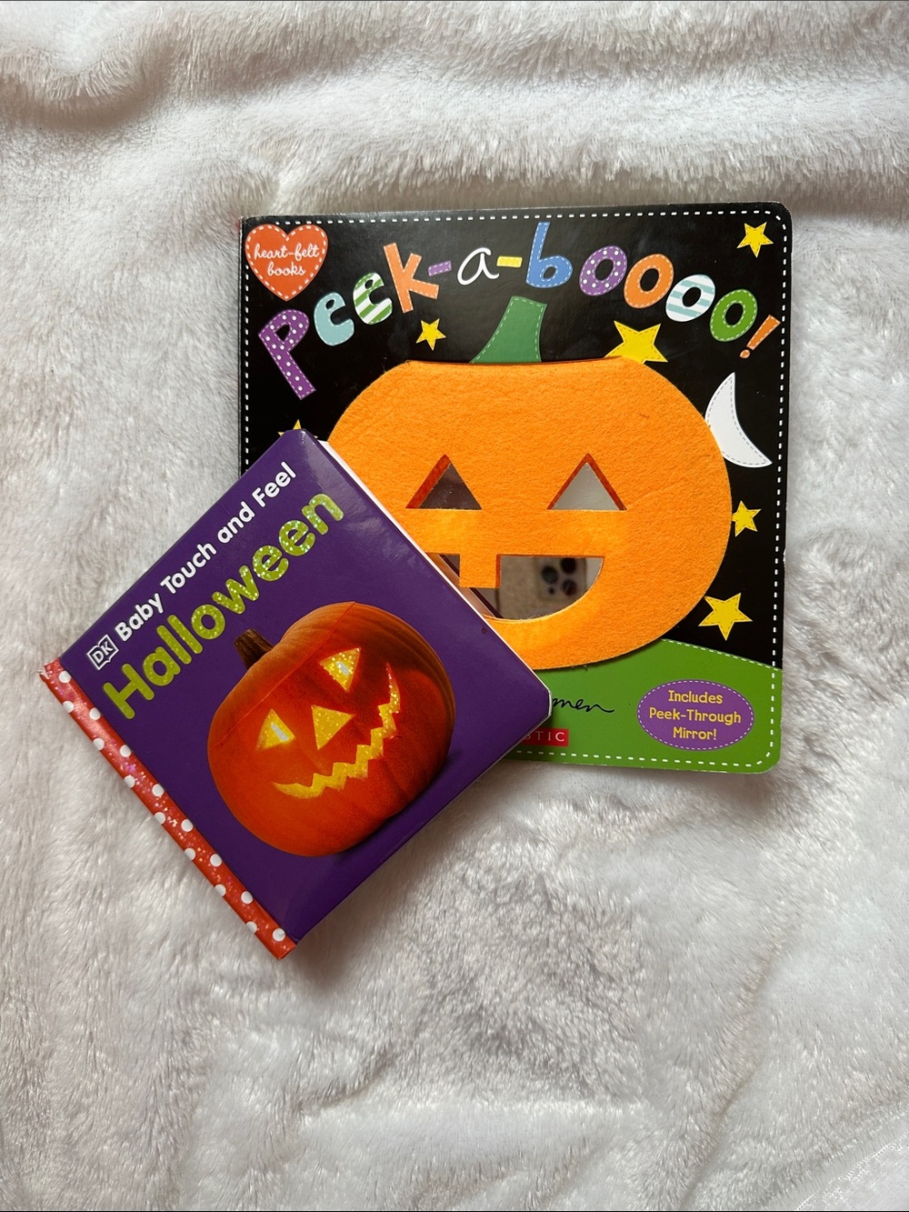 Two Halloween Themed Baby Books